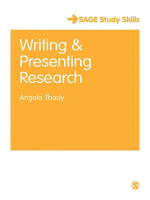 cover image of Writing and Presenting Research